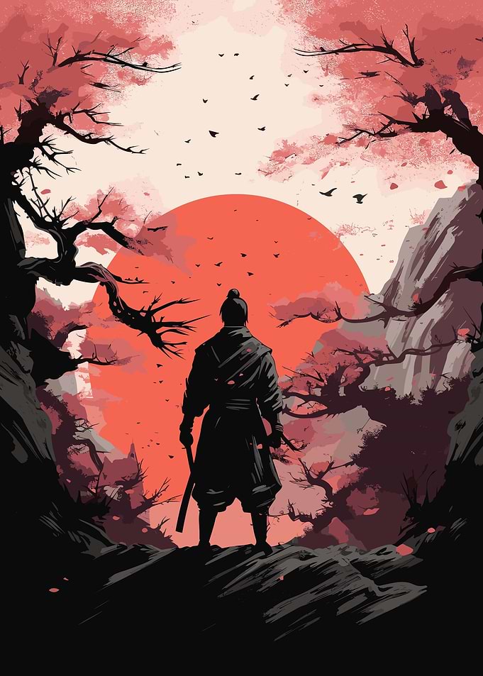 Japanese Samurai Art