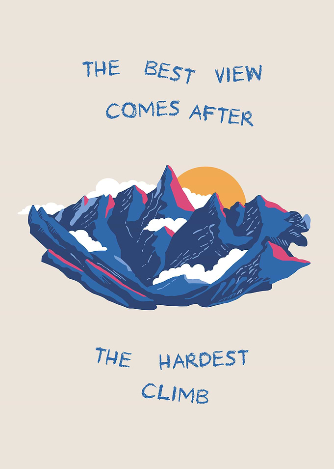 mountains sunrise