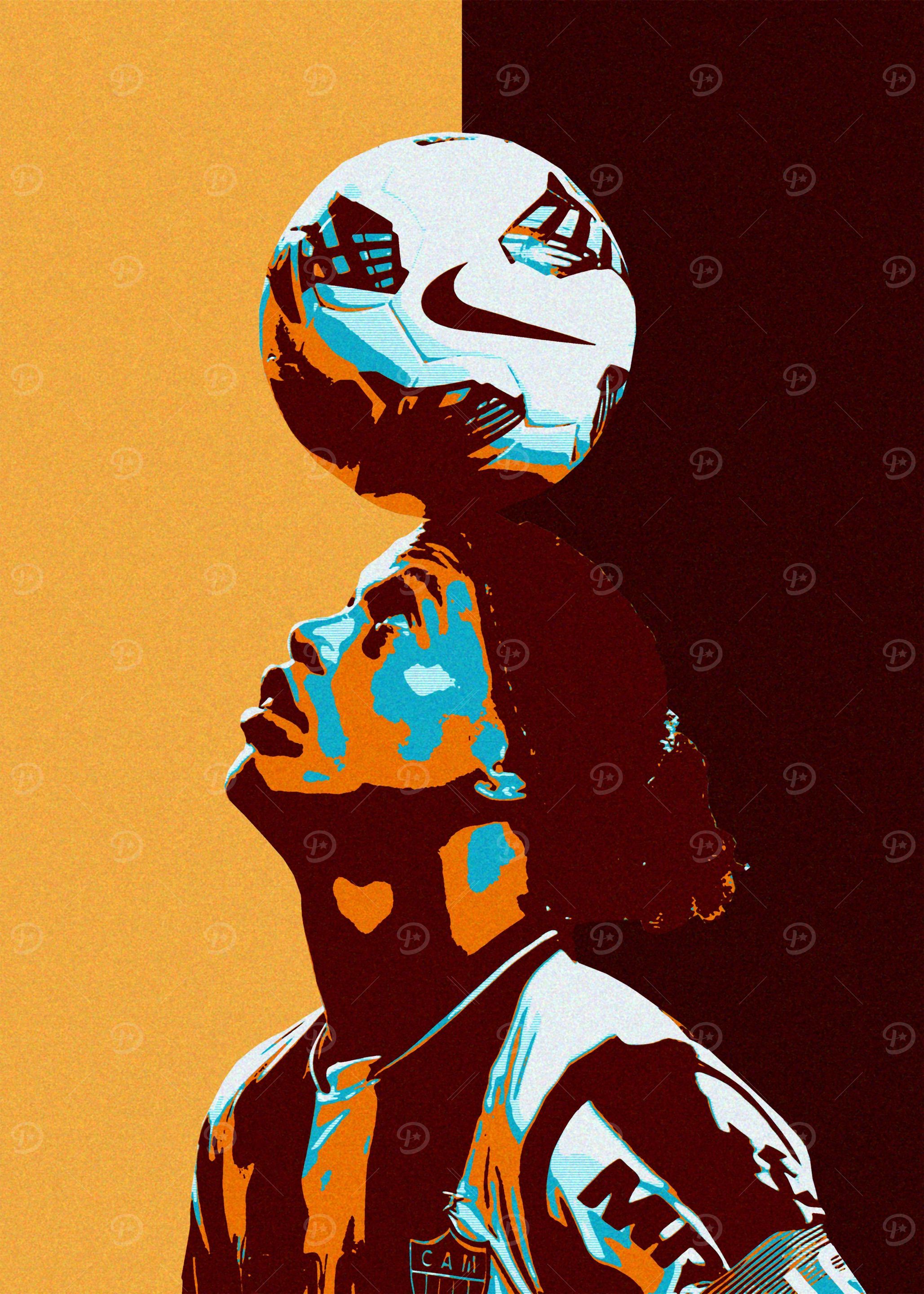Ronaldinho Portrait
