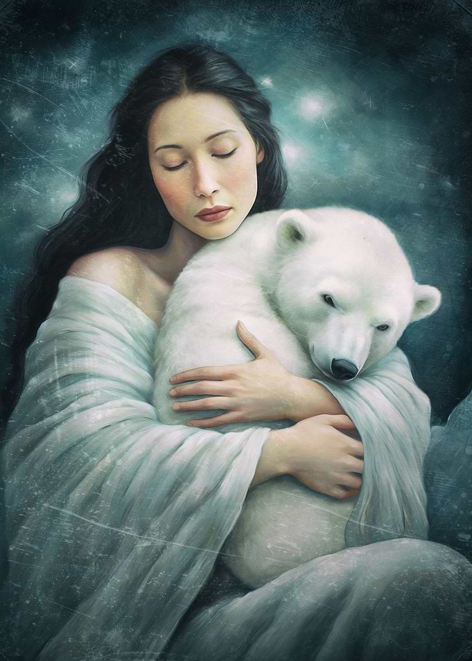 You Are Safe Polar Bear