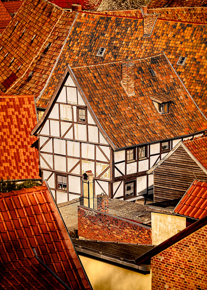 Quedlinsburg Red Roof