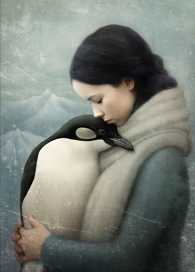 You are Safe Baby Penguin