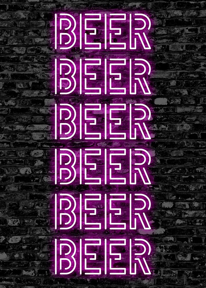BEER BEER BEER NEON