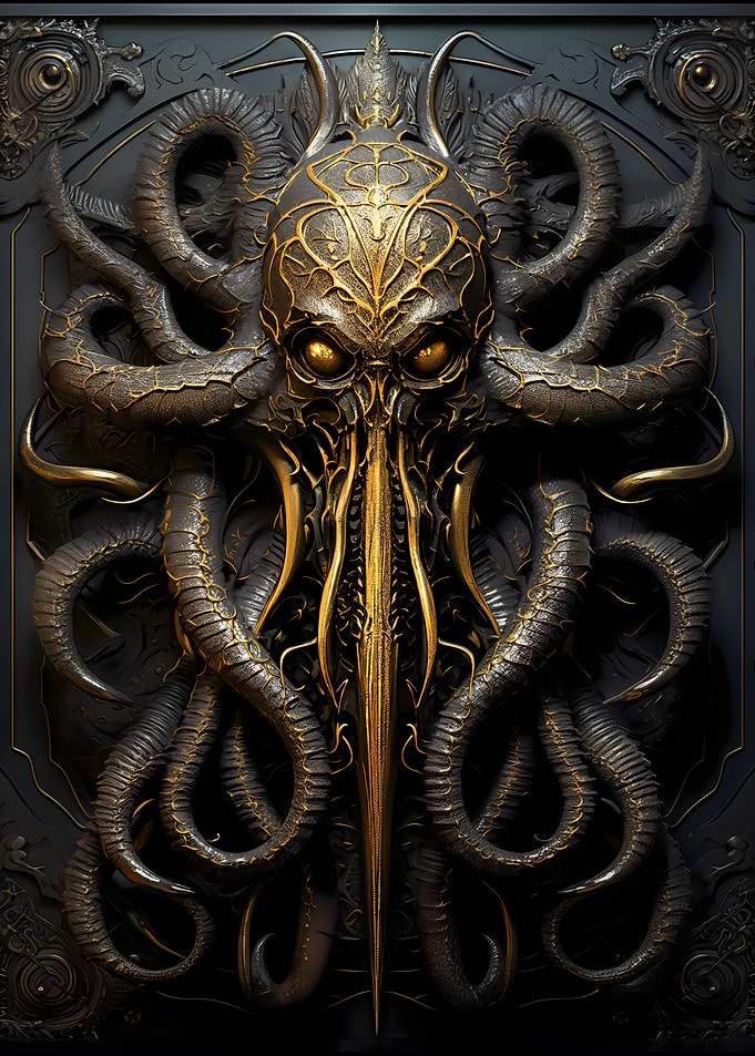 Golden Horrors Kraken