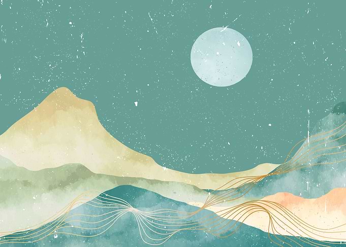 MOUNTAIN ART PAINTING