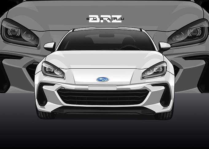 subaru brz white