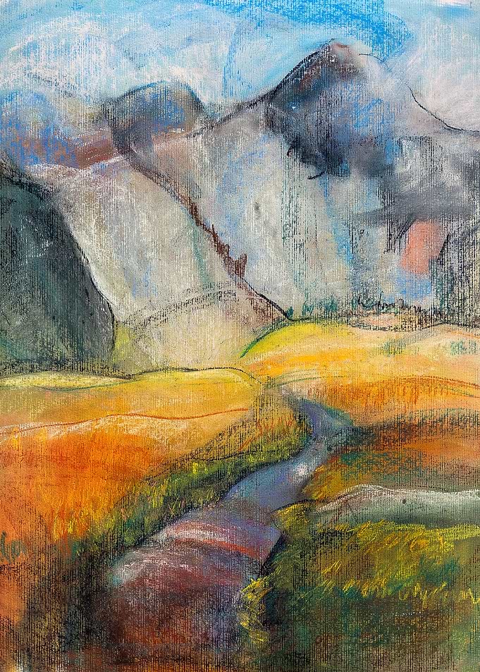 Expressive Mountain Cliffs