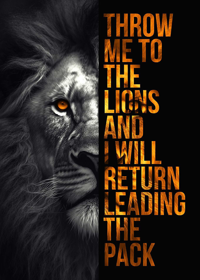Lion Motivational