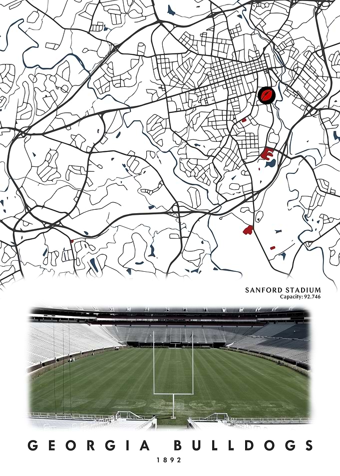 Georgia Bulldogs 100 Sanfo