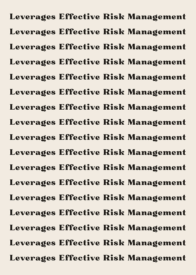 Leverages Effective Risk M