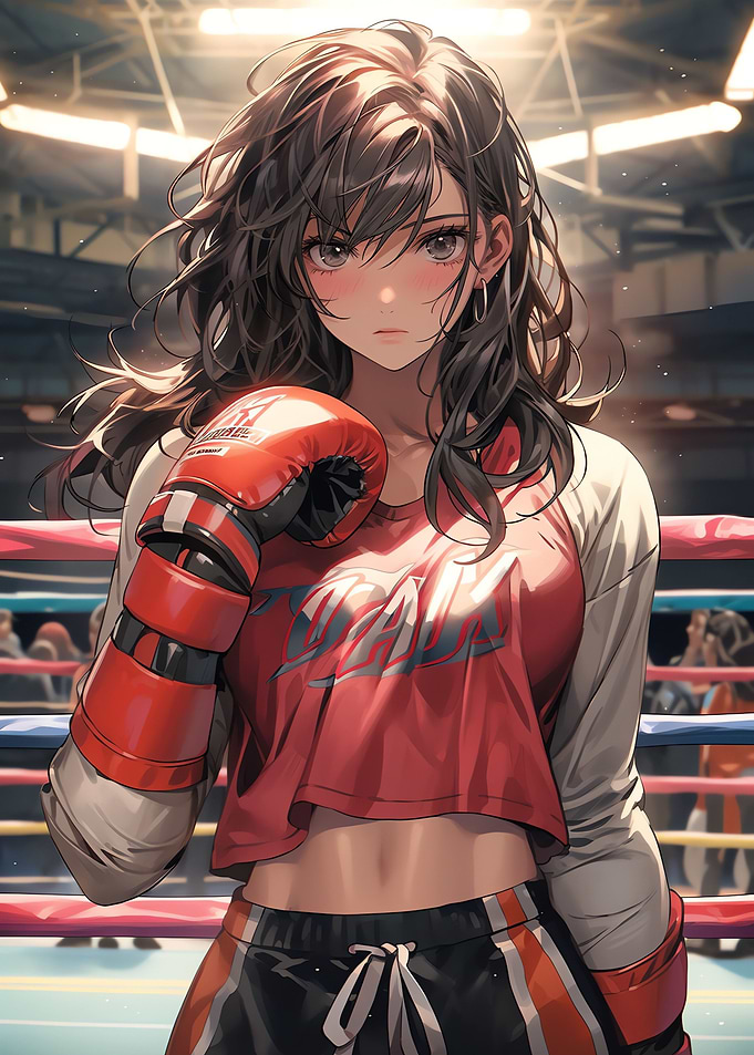 Anime Karate Girl