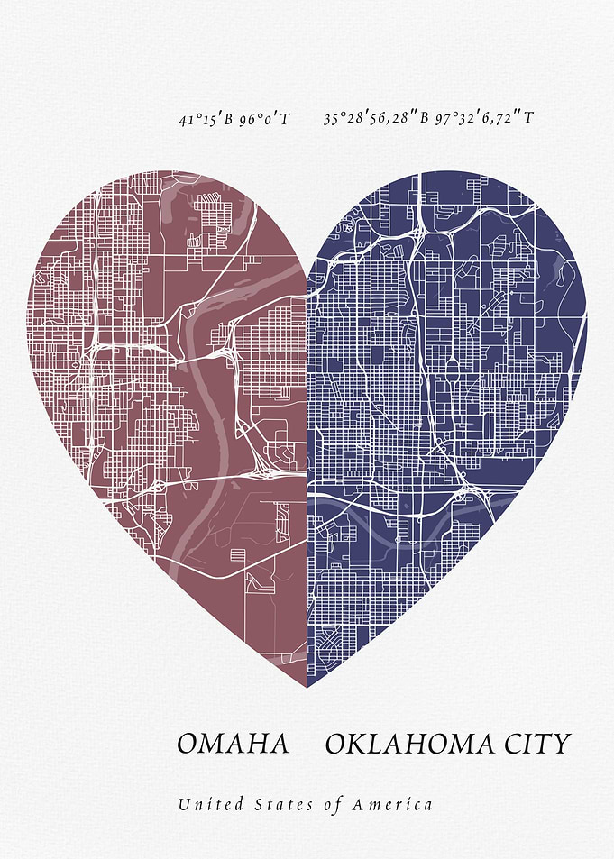 Omaha and Oklahoma City