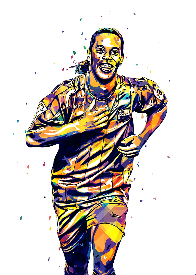 Ronaldinho Pop Art