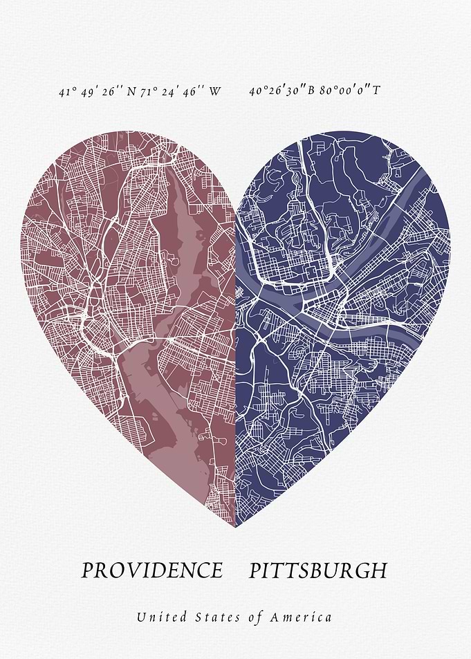 Providence and Pittsburgh