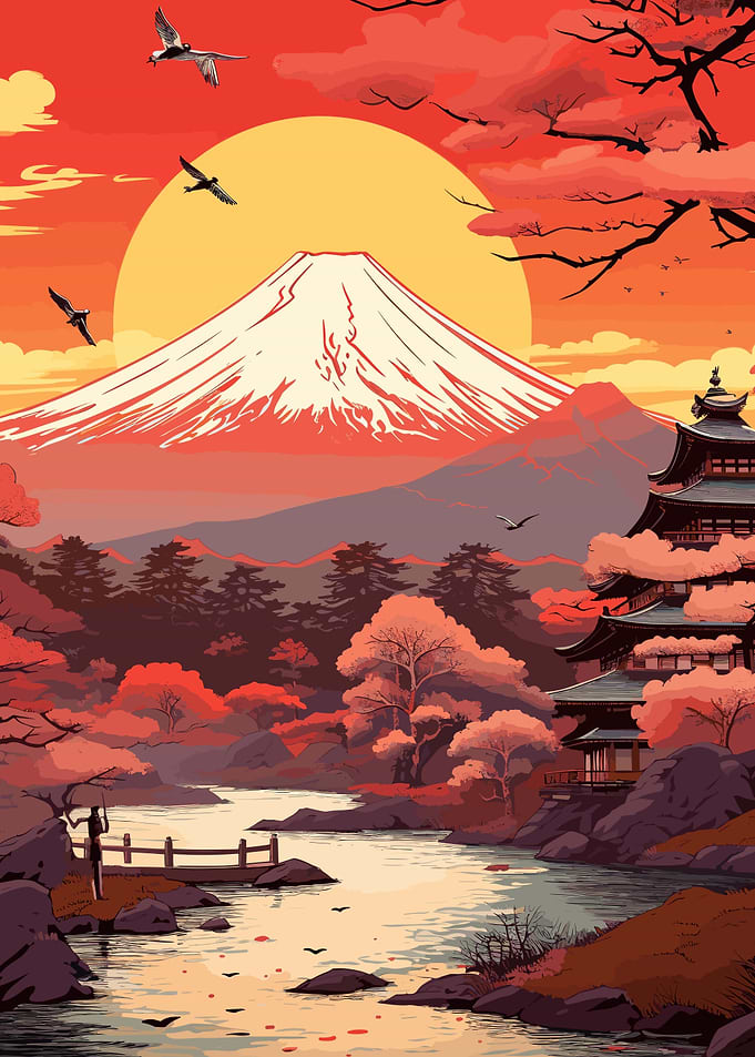 Vintage Japan Landscapes