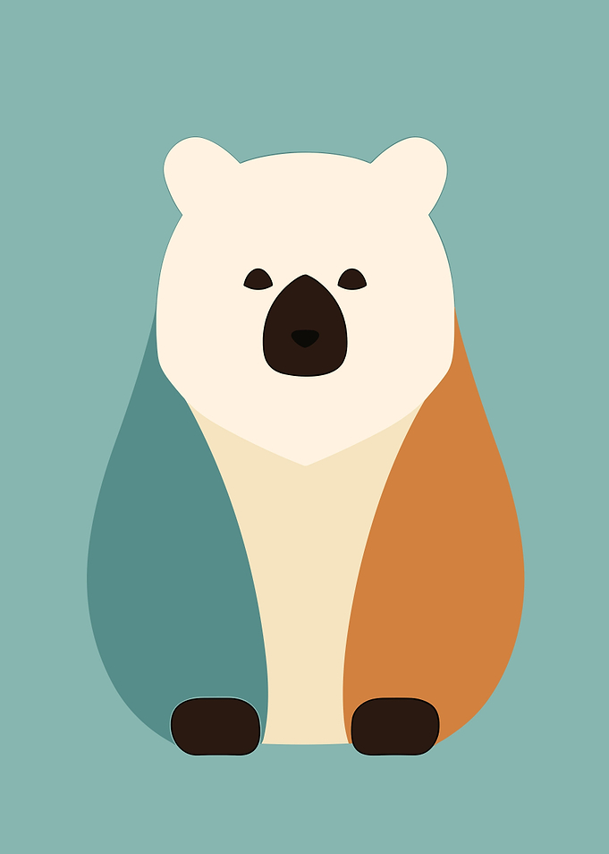 Animal Minimalist Flat