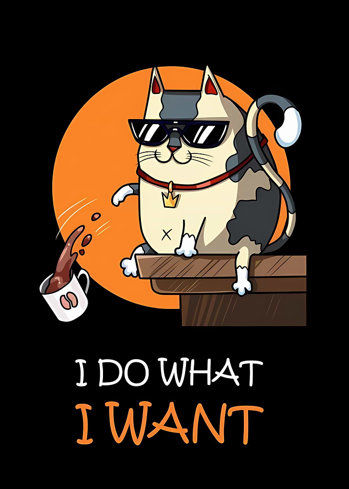 Cat Funny coffee