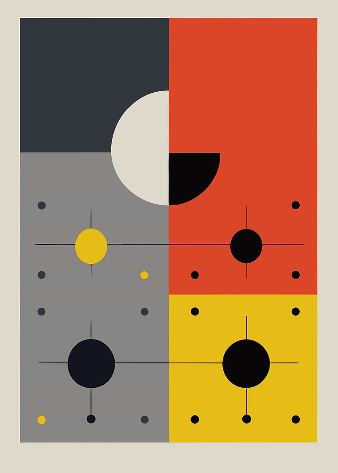 Abstract Shapes Bauhaus
