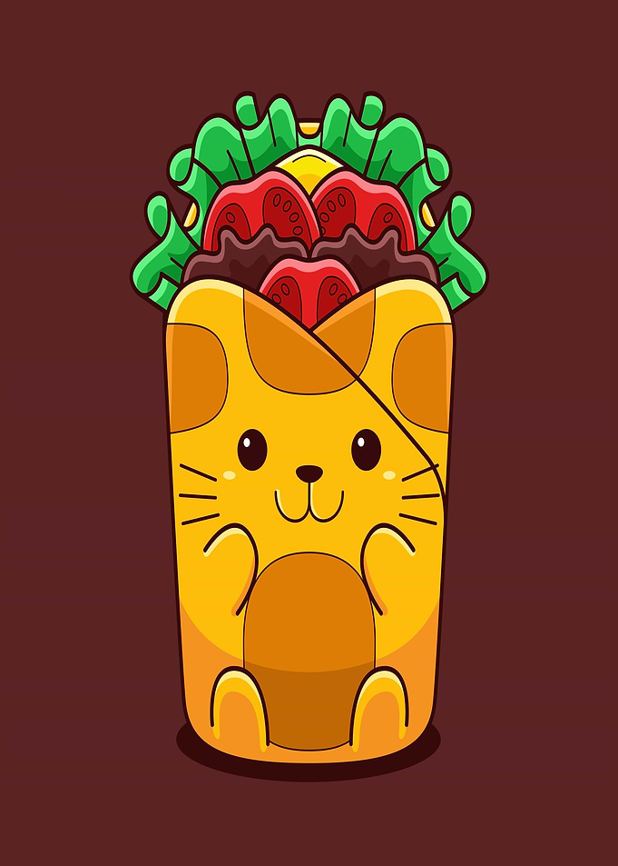 Burrito Cat