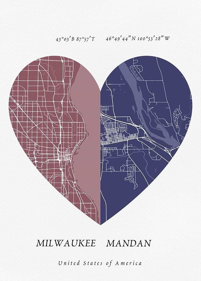 Milwaukee and Mandan
