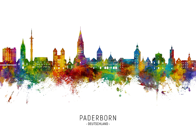 Paderborn Skyline