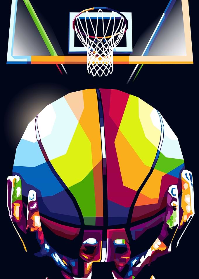 Basketball Pop art