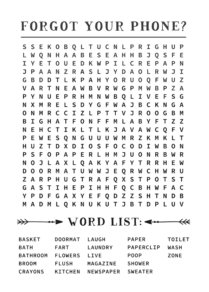 Bathroom Eye Test