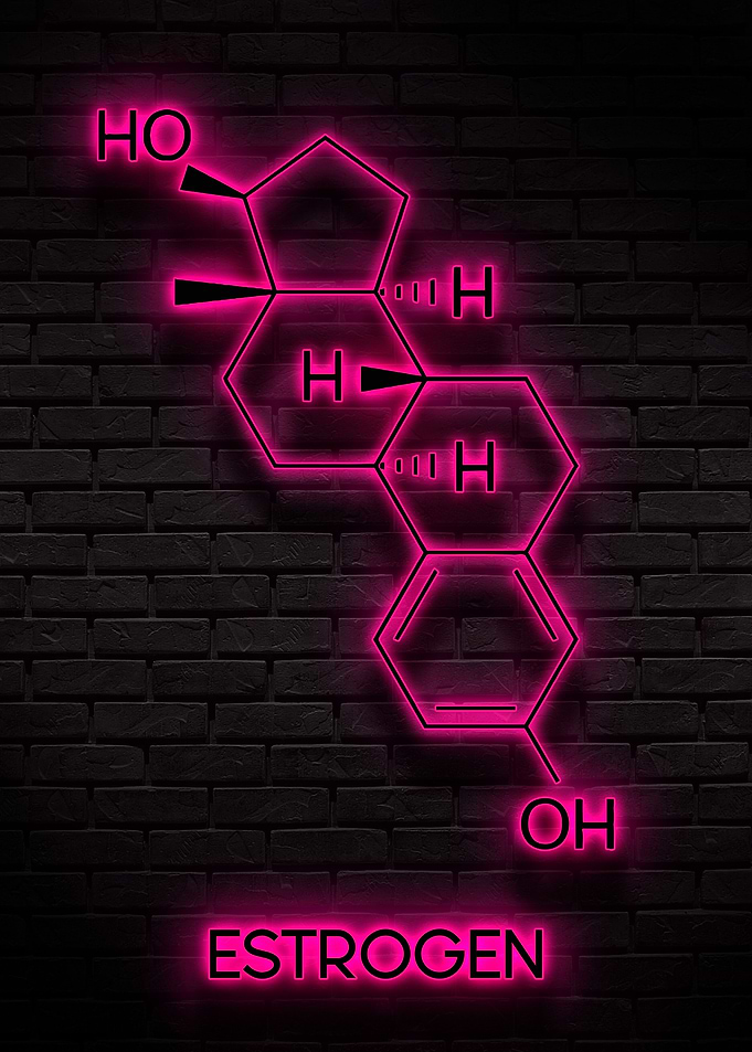 Estrogen Neon Chemical