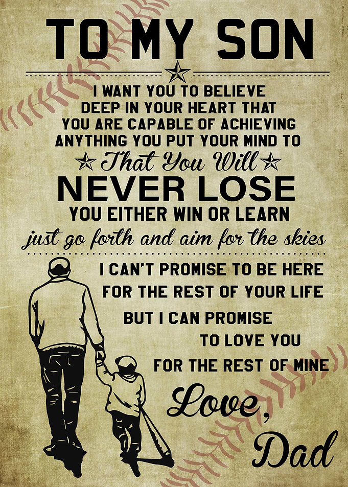 to my son