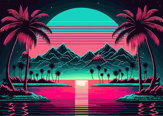 Sunset Beach Landscapes
