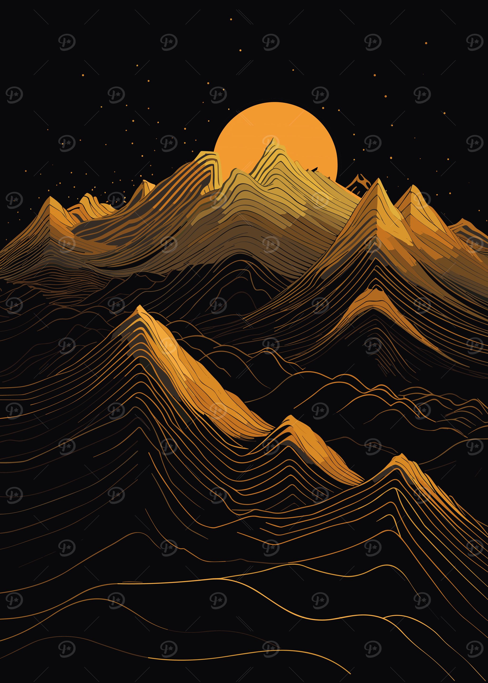 Golden Mountains