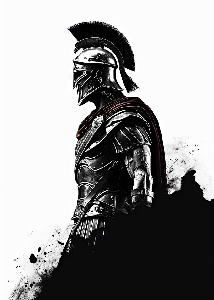 The Spartan Warrior Leader