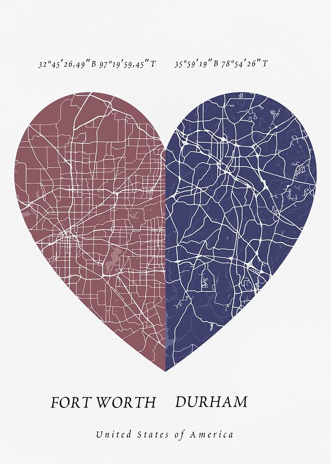 Fort Worth and Durham