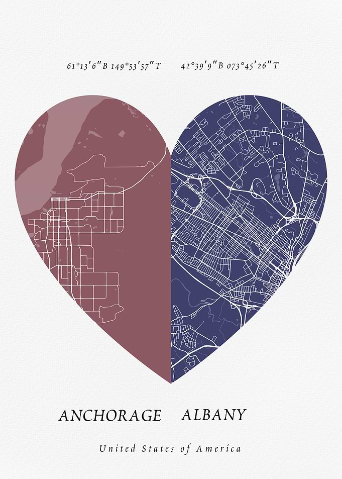 Anchorage and Albany