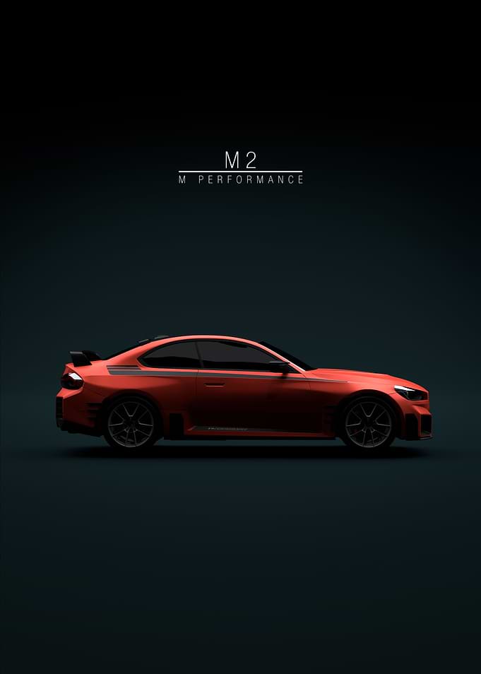 2023 BMW M2 Orange