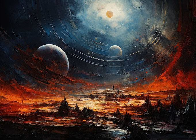 space paintings