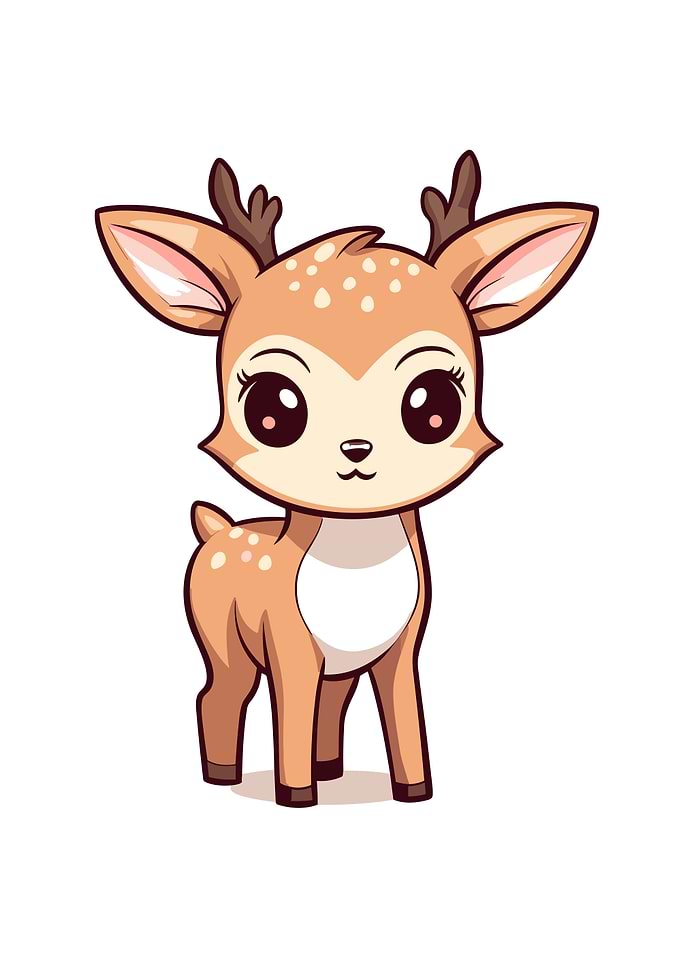 cute deer animal