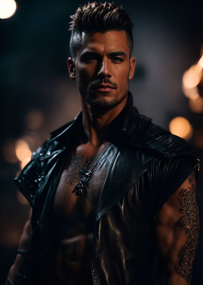 Fit Muscular Man