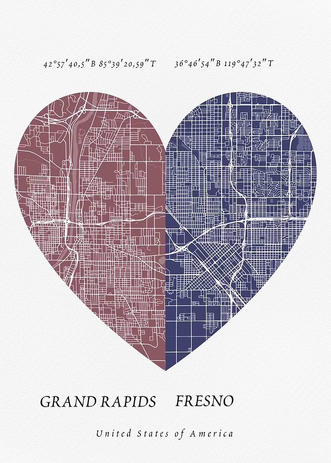 Grand Rapis and Fresno