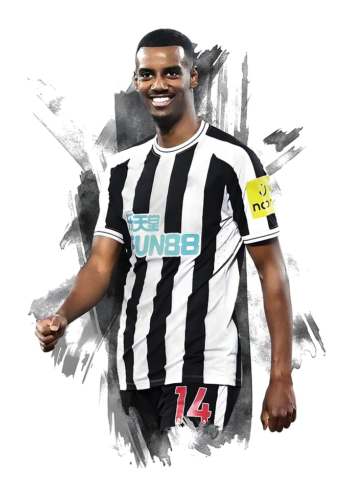 Alexander Isak Portrait
