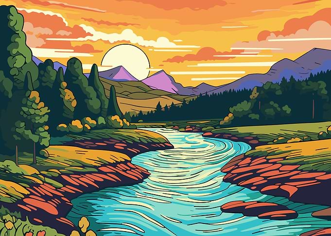 Beautiful Valley Mountain