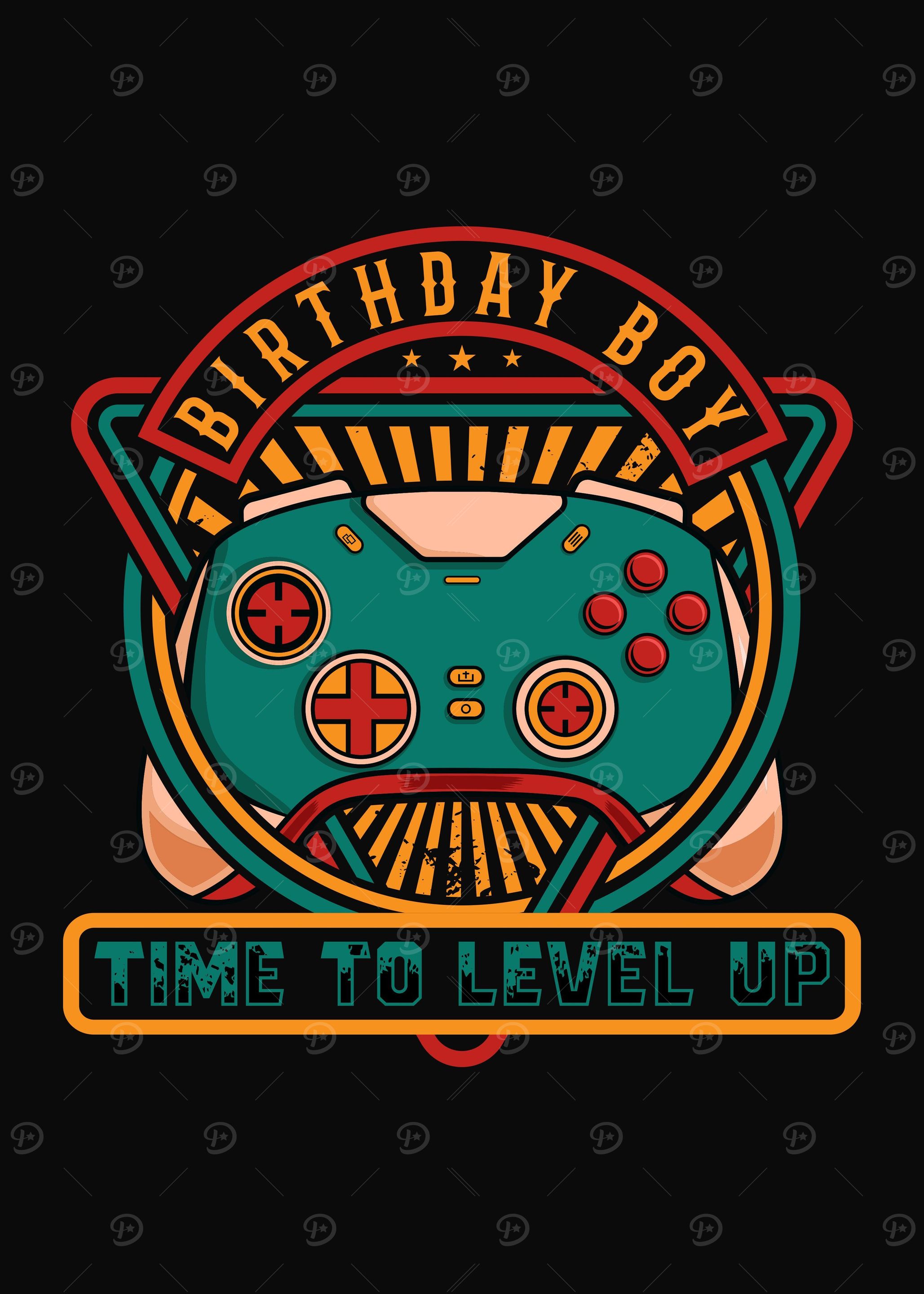 Birthday boy time to level