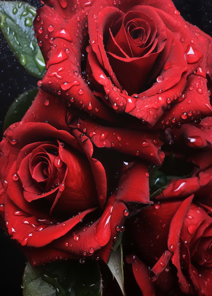 Wet Roses