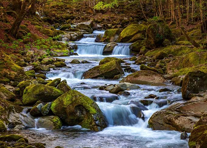 mountain river