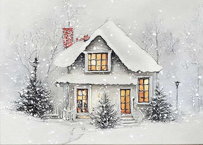 Christmas Art Print