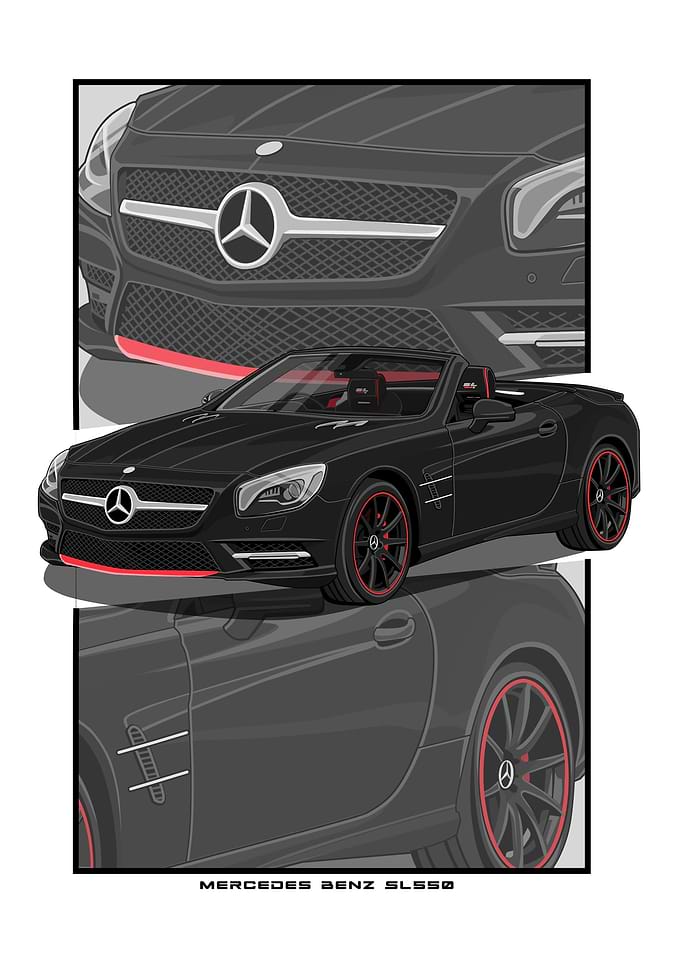Mercedes Benz SL550