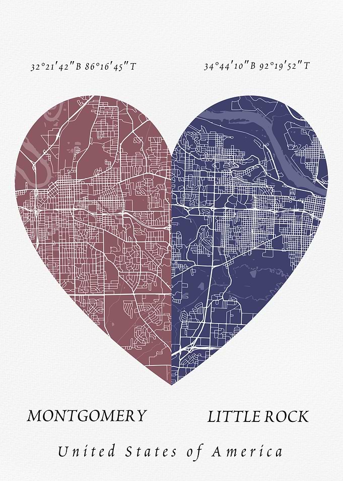 Montgomery and Little Rock