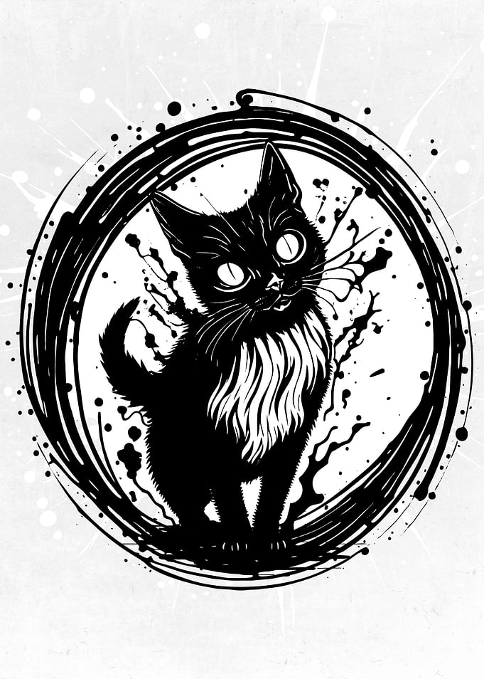 Dark Ink Cats