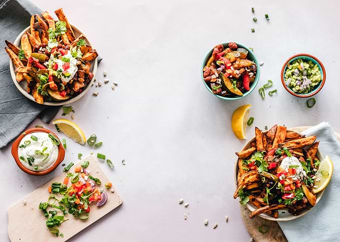 Sweet Potato Fries Bowl