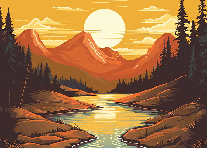 Beautiful Valley Mountain
